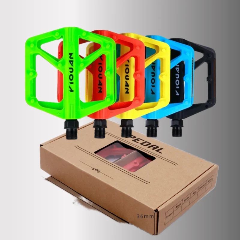 Nylon Bearing Bike Pedals 9/16