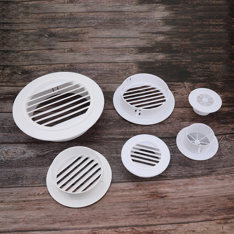 

1 шт. вытяжной отверстие, сетчатая крышка, вытяжки для стенных отверстий в систем центрального кондиционирования, нержавеющая сталь/пластик, круглый