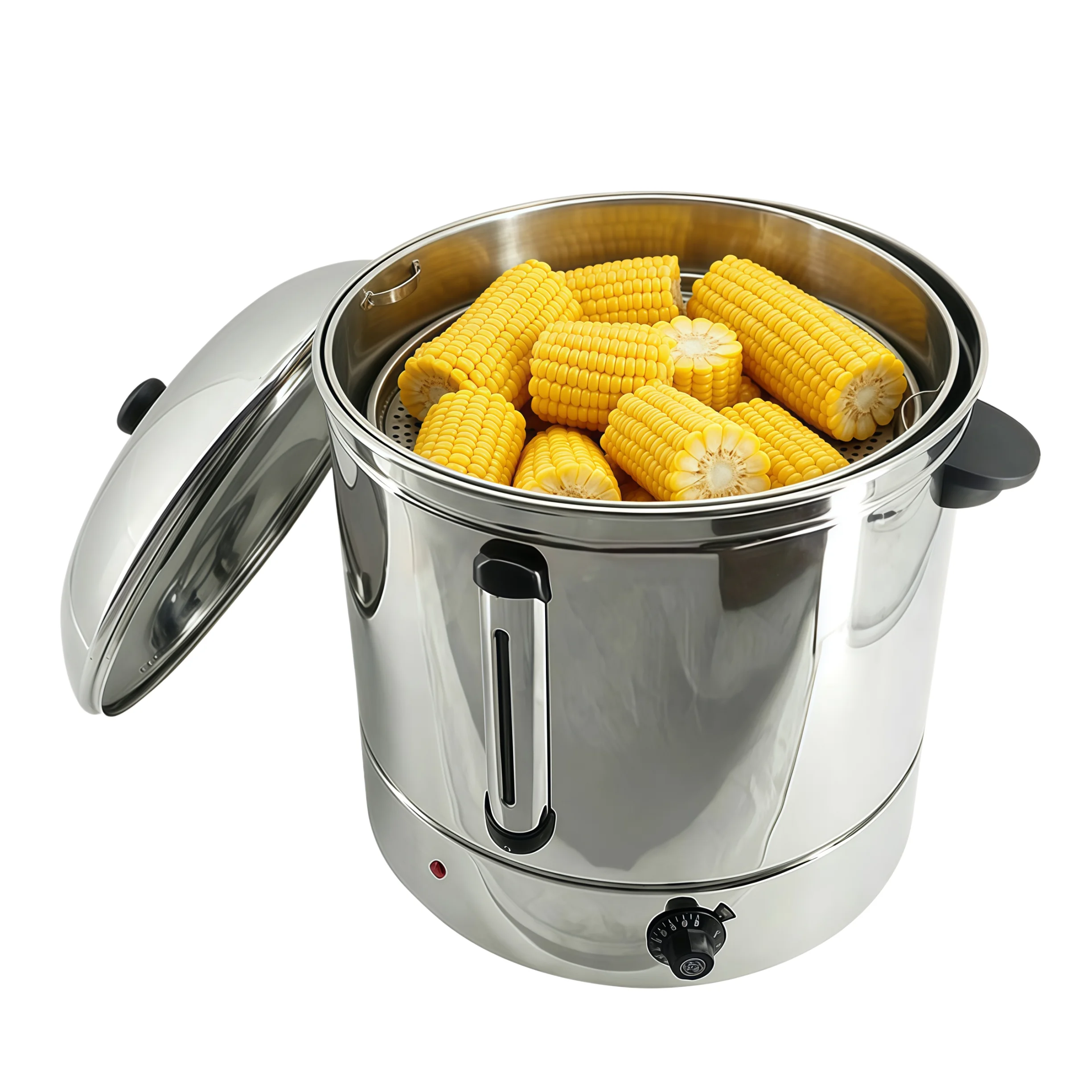 304 Steamer for Multi Purpose Food Steamer Pot Electric Sweet Corn 48L Commercial Sweet Corn Noodle Boiler for Sale
