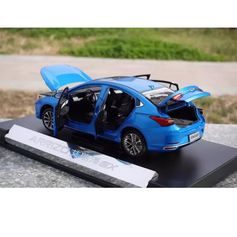 Diecast 1: 18 Scale Chery ARRIZO GX Car Static Display Collection Ornament Simulation Vehicle Model Decoration Gift