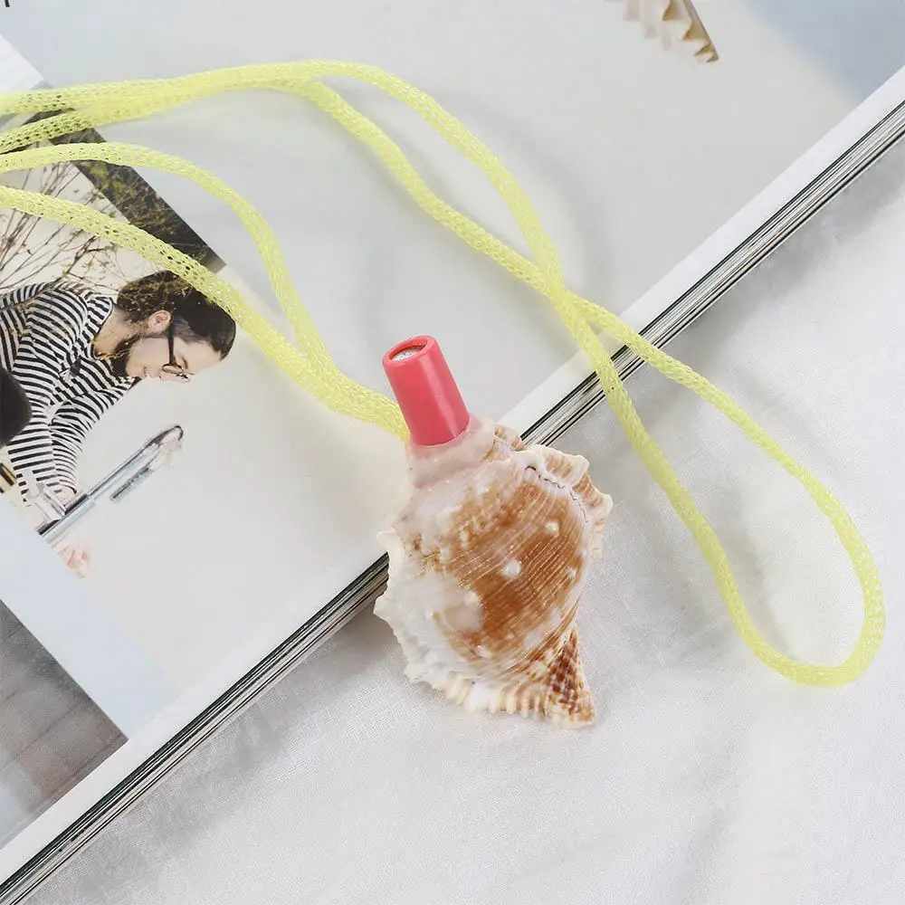 Tourism Party Instrument Shell Souvenirs Children Shipping Natural Horn Conch  Whistle Gift  Survival Tool