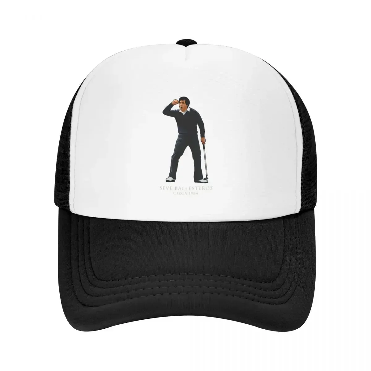 Seve Ballesteros Legend Golf Master Circa 1984 Baseball Cap Mountaineering Beach Outing Trucker Cap Visor Girl'S Hats Men's