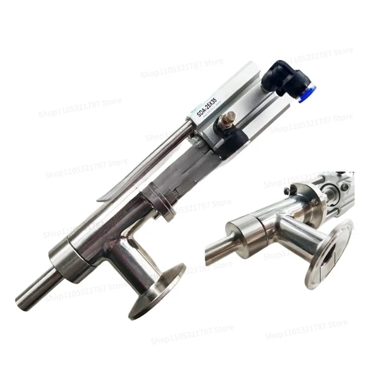 For 304 Stainless Steel Paste Liquid Filling Head Filling Machine Accessories Anti-drip Filling Pagoda Type Discharge Valve