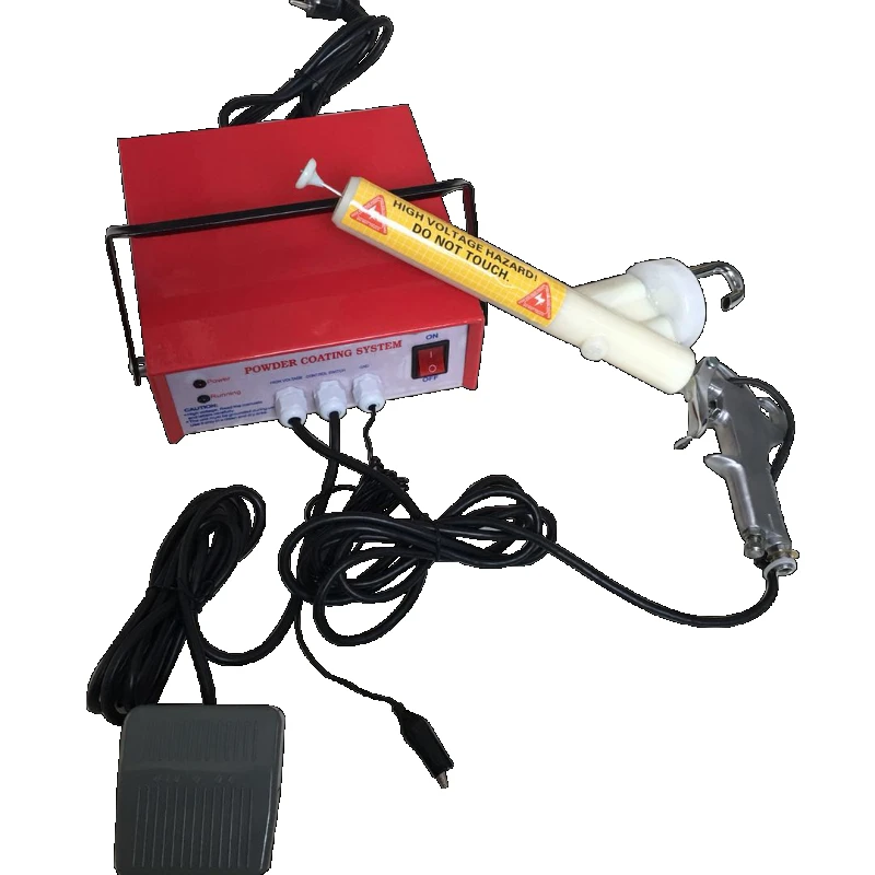 

PT-03 110V/220V Portable Powder Coating System Paint Gun Coat Electrostatic Spraying Machine 2 stage Adjustable