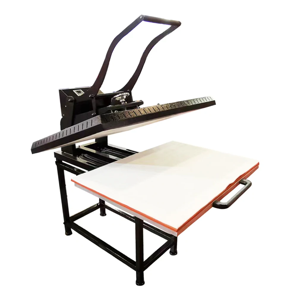 Manual 80X100cm Heat Transfer Machine Large Format Heat Press Machine Tshirt Press Machine
