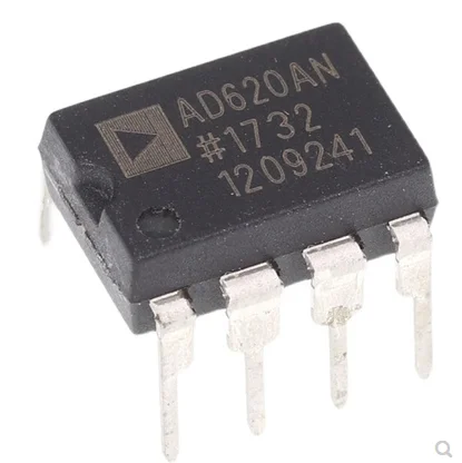 5pcs/lot AD620ANZ AD620AN AD620A AD620 DIP-8 In Stock