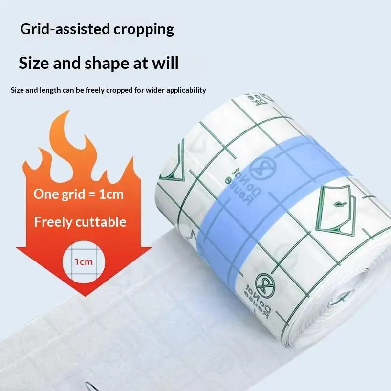 1 /3Roll Transparent Self-Adhesive Tape, PU Material Bandage, Portable Finger Protector, Anti-Friction Sticker For Bathing