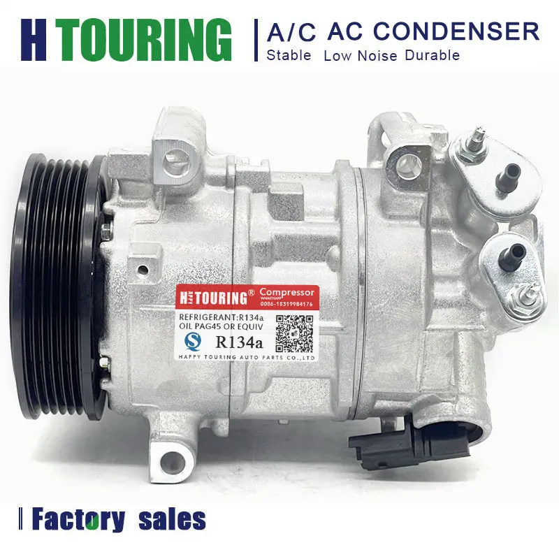 

Air AC Compressor for Peugeot 3008 P84E DS4 208 2008 4008 308 DS7 Citroen Cactus 9815198580 GE447150-8110 9675655880 9807722580