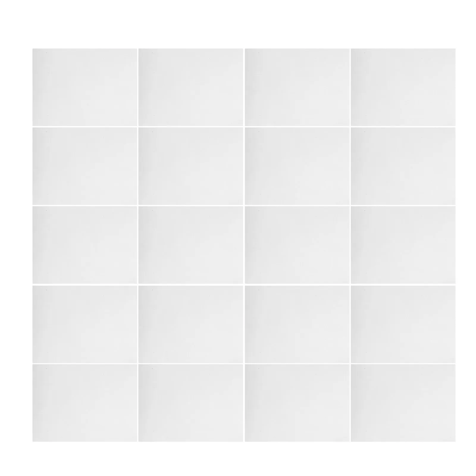 40Pcs Braille Writing Paper 11.8x8.3inch White Blank Sheets for Blind Handwriting Practice Braille Learning Supplies Classroom