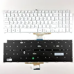 Korean/UK (Black/White)Backlit Keyboard For LG Gram 17Z90N 17Z90N-V 17Z90N-N 17Z90N-R 17Z90N-N.APW9U1 Series