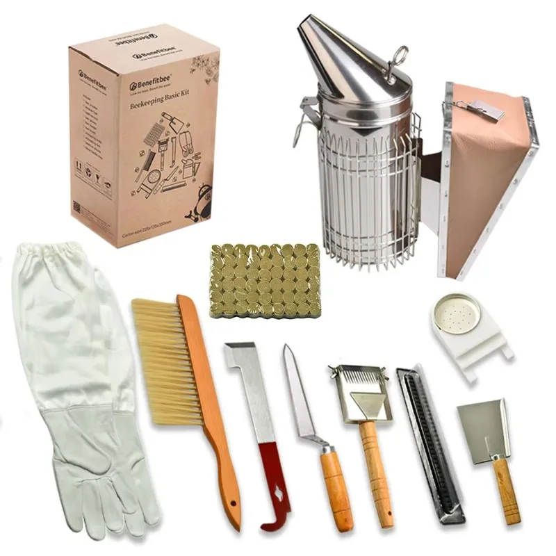 

Beekeeping Tools Bee Smoker Hive Tools Beekeeping Starter Kit