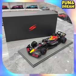 1:18 Spark F1 Car Model Red Bull 2022 Monaco Sergio Perez RB18 #11 Collectible Children Toys Checo F1 Car Birthday Gift