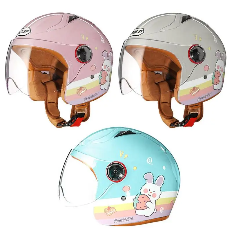 

Motorcycle Children's Helmets motocross Summer kids helmet half face motorcycle helmet for boys girls bike fall protection