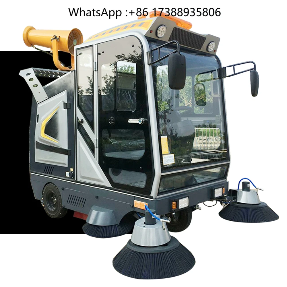 Vacuum Street Sweeper Truck Vacuum Road Sweeper Vacuum Leaf Blower with Battery