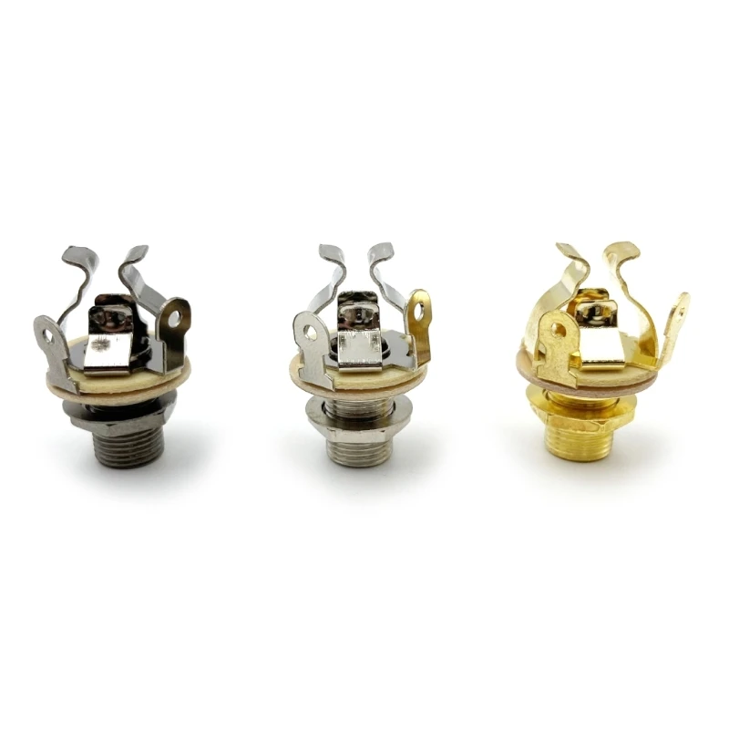 Universal Basses Guitar Connectors With Multi Point Brass Contact Converter Speaker for Clear Sound and Quick Setups