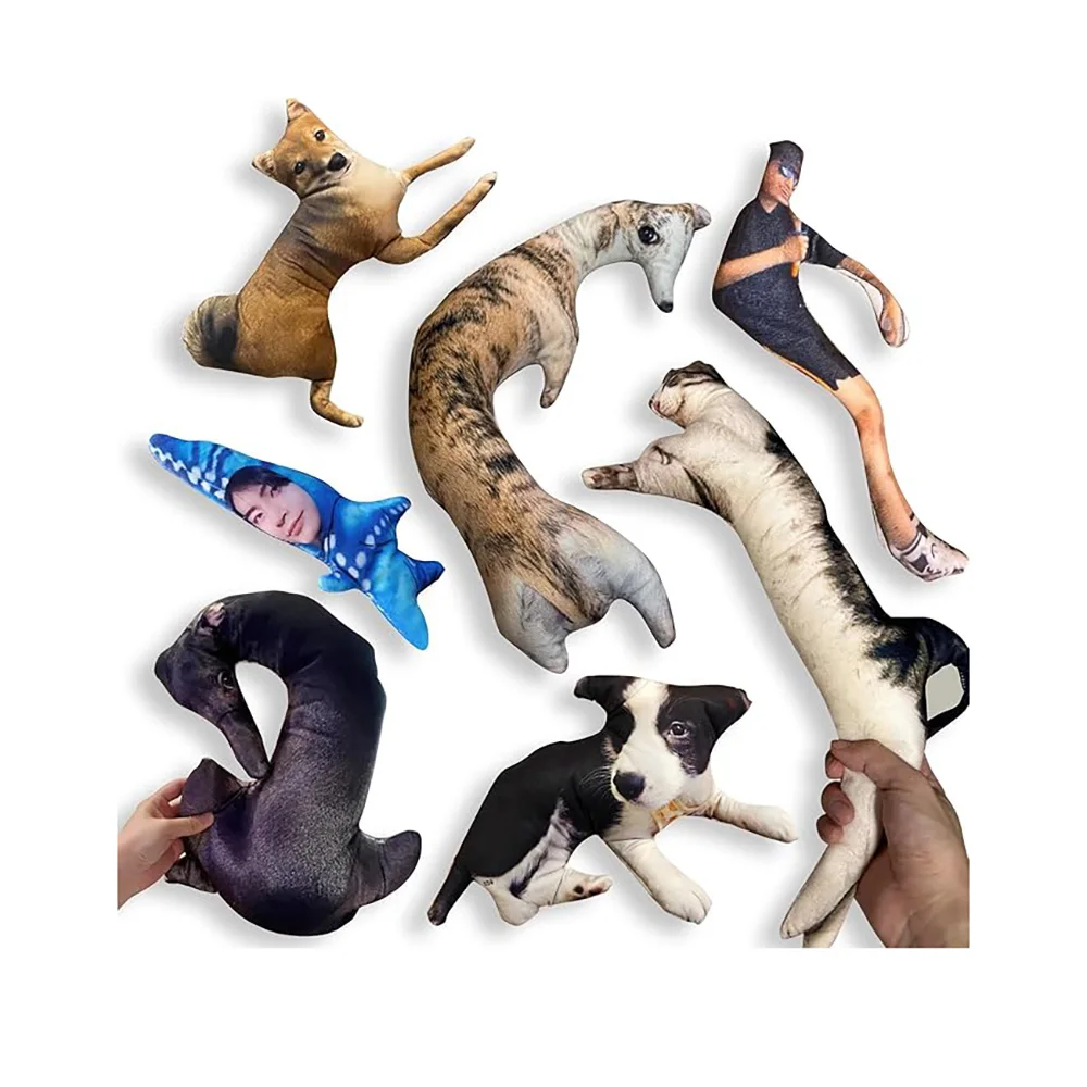 Individuelles Hässliches Haustier-Kissen, Personalisiertes Lustiges Niedliches Katzen- und Hundekissen, Maßgefertigte Hunde- und Katzenkissen, Individuelle Plüschtiere Ihres Haustiers