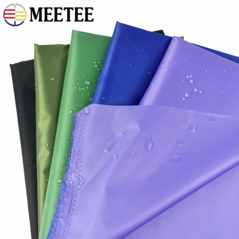 Meetee 100/200X150CM 210D Oxford Fabric Polyester Waterproof Coated PU Cloth DIY Tent Umbrella Awning Fabrics Sewing Accessories