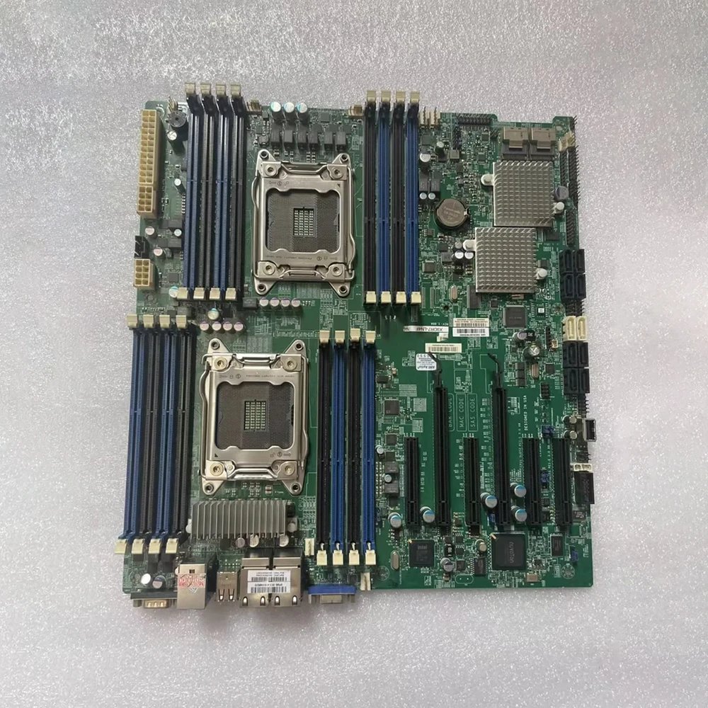 

Server 2011 Pin Dual X79 Motherboard 6 Graphics Card GPU Operation Full Speed X9DR7-LN4F