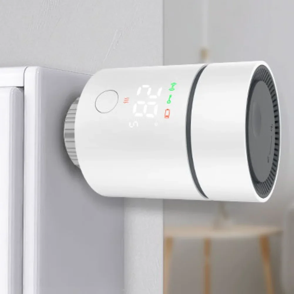 

Для ZigBee 3,0 для термостата Tuya, приводной клапан радиатора, умный клапан регулятора температуры для умного дома, термостатический клапан