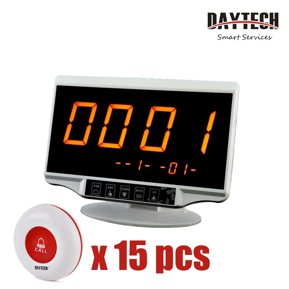 Long Receiving Distance Wireless Restaurant Hospital Call System