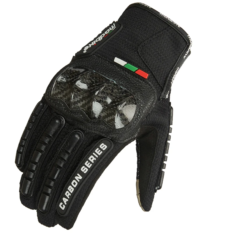 

Motorcycle carbon fiber gloves, cycling gloves, all season safety and comfort, extreme sports, outdoor competition driving