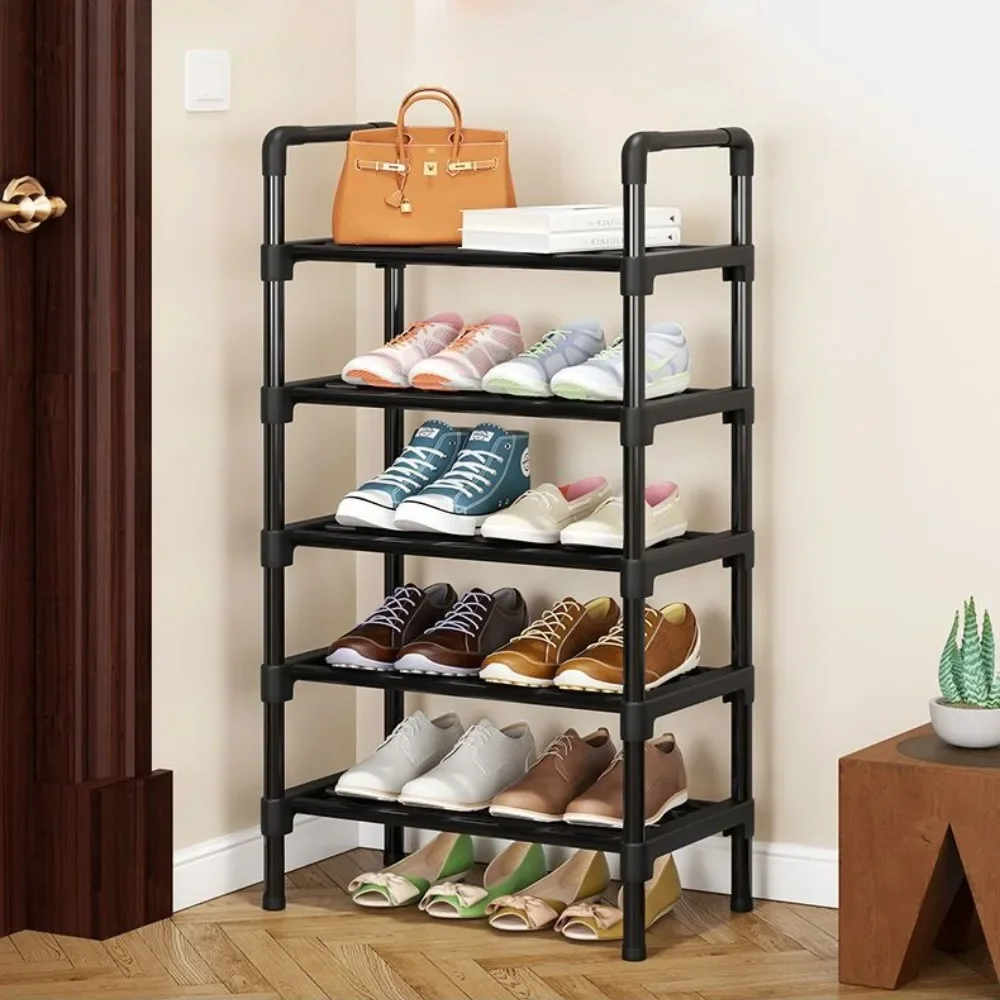 Shoe Rack Organizer Living Room Entryway Load-Bearing Shoe-Shelf Doorstep Multilayer Household Simple Dustproof Sneakers Shelf