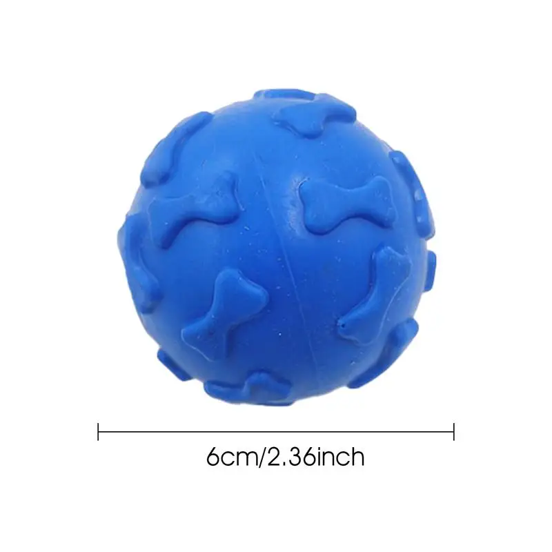 Dog Toy Bone Head Ball Pets Grinding Teeth Stick Toothbrush Dog Bite Rubber Sound Making Toy Tpr Material Pet Toy Sounding Toys