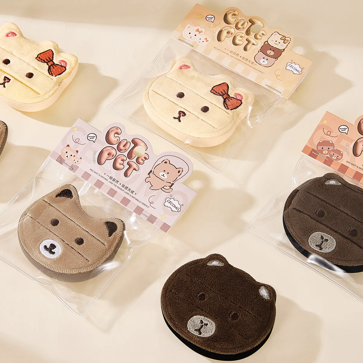 Premium Thick Soft Makeup Puff - Śliczna, przyjazna dla skóry gąbka do makijażu na mokro i na sucho, zapewniająca lepsze nakładanie bazy pod makijaż