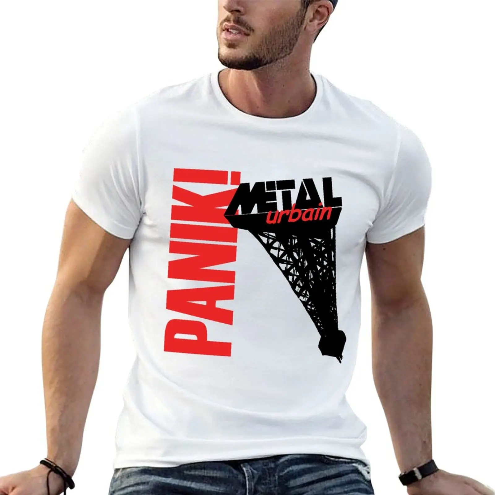 

Metal Urbain Panik T-Shirt t shirt man casual man t shirts graphic cotton t shirt man T-shirt