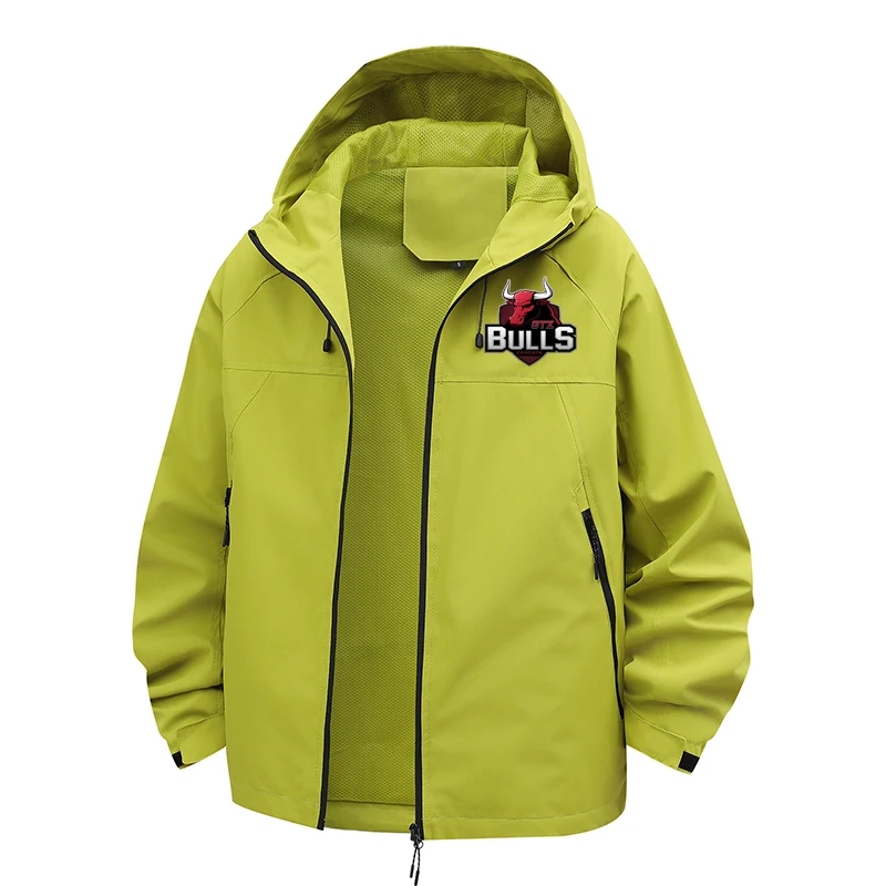 

New men's spring and autumn tops, hooded outdoor waterproof jackets, outdoor windbreakers and hooded casual jackets for 2025