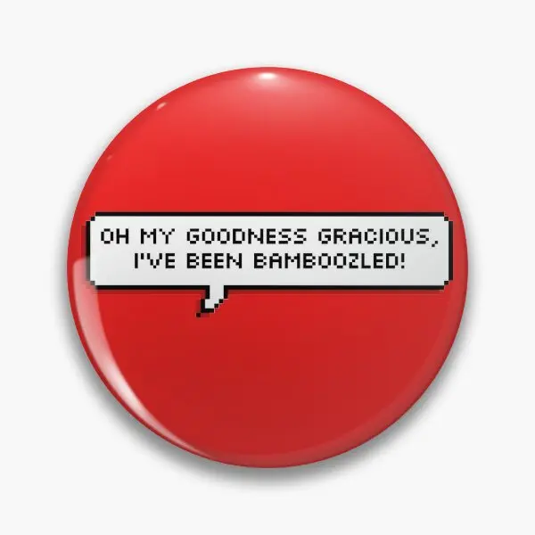 Jason Todd I Ve Been Bamboozled  Soft Button Pin Metal Fashion Funny Badge Cartoon Women Jewelry Brooch Decor Lover Gift