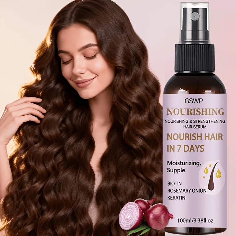 

Спрей-сыворотка для волос GSWP Nourishing&Strengthening: увлажняет и разглаживает волосы, укрепляет, придает гладкость и уменьшает пушистость. 100/200 мл