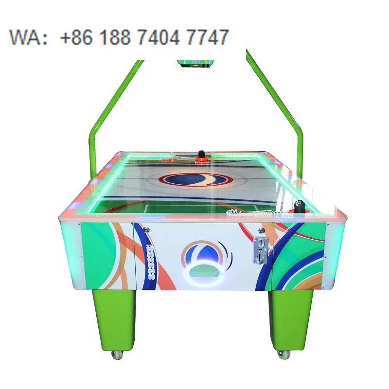 Electric for Arcade Table Machine 2 Player Metal & Plastic Coin Operated Game for Kids