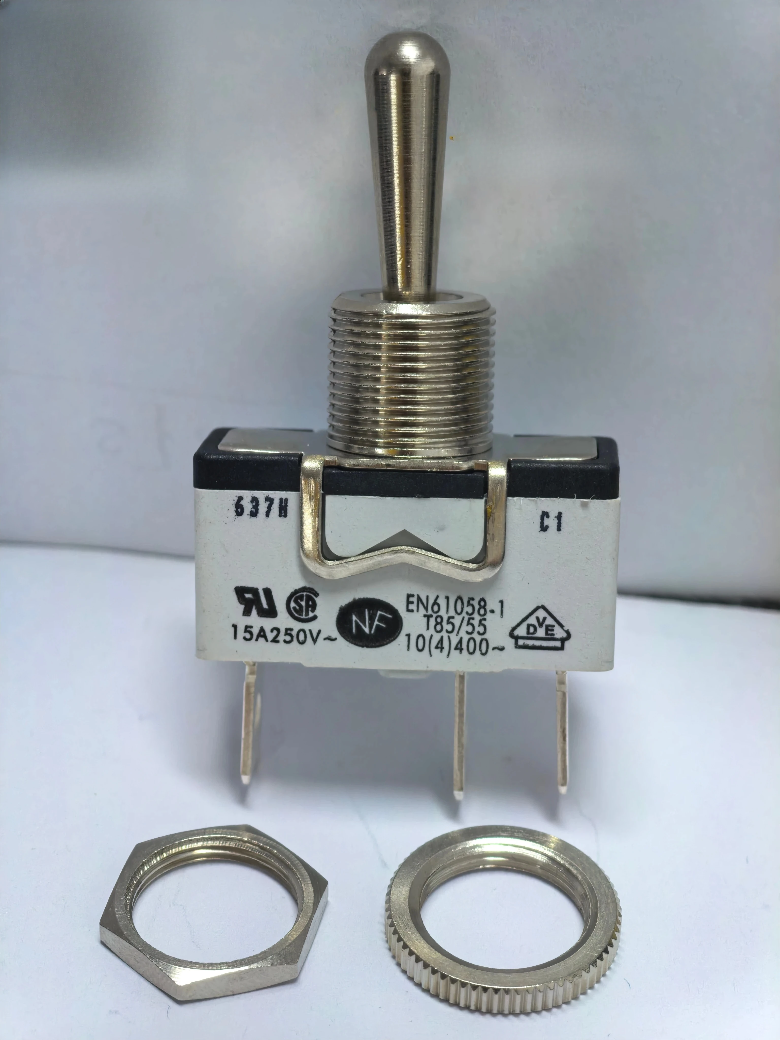 For apem twist switch 637h/2 not waterproof, self-resetting on both sides