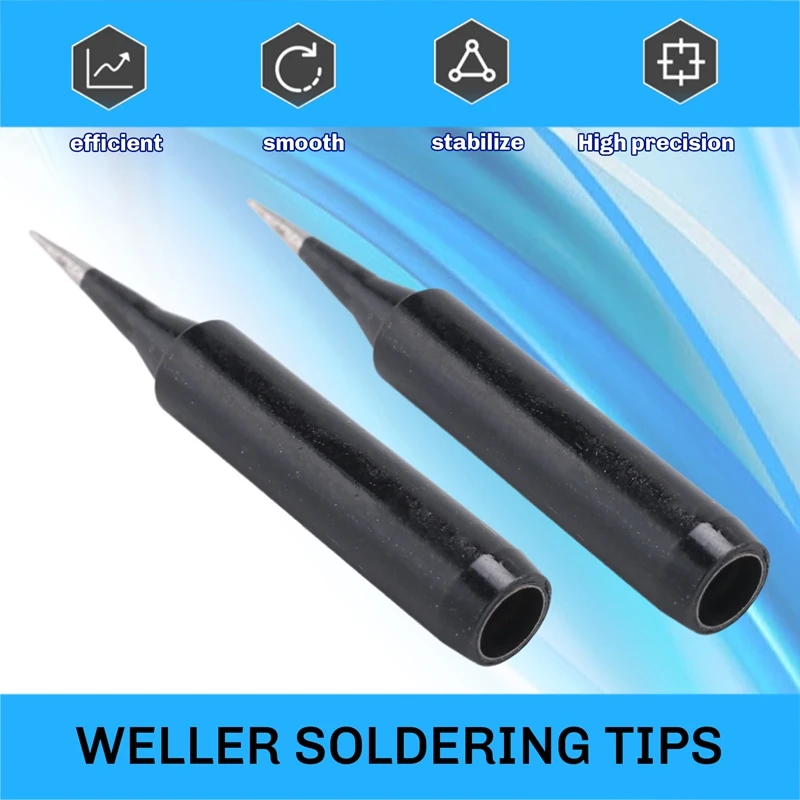 10Pcs 900M-T-I Series Soldering Iron Tips Soldering Bits Welding Industrial More Tool For 900M‑ESD 907 907‑ESD 933