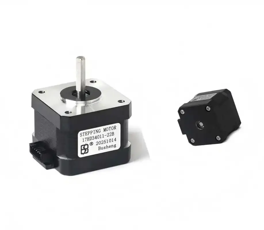 Motor Stepper Nema17 17HD34011-22B 1.2A 0.32N.m Resolusi 1.8 Derajat untuk Printer 3D Monitor DIY Mesin Ukir CNC