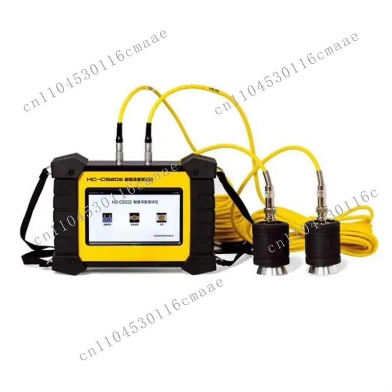 Ultrasonic Concrete Crack Depth Test Instrument Ultrasound Concrete Strength and Crack Depth Tester Detector Concrete Scanner