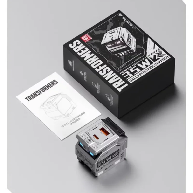 Disponibile Trasformatore autentico Caricatore in nitruro di gallio da 35 W Doppia porta Ipad Notebook Computer USB Typec Ricarica rapida pieghevole