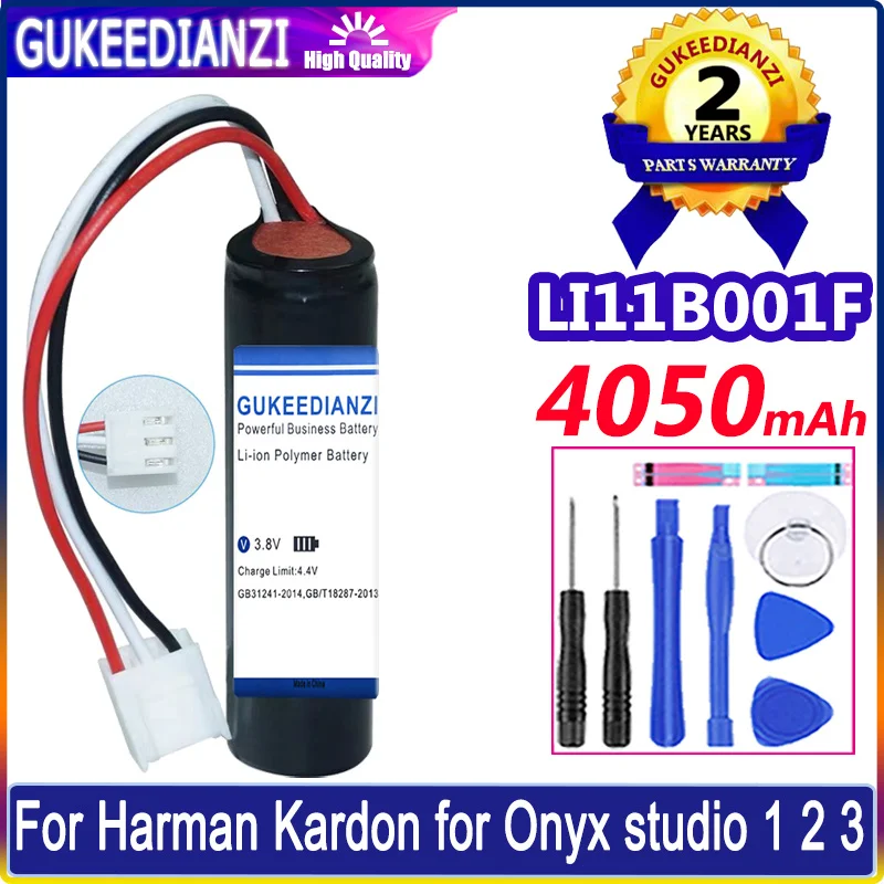 GUKEEDIANZI 4050mAh High Capacity Battery LI11B001F for Harman Kardon For Onyx Studio 1 2 3 Wireless Bluetooth Speaker