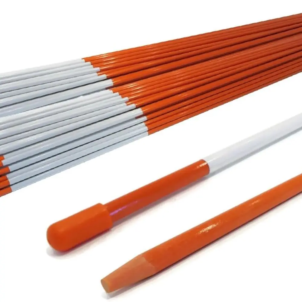 

500-Count 48 Driveway Snow Marker Poles, 5/16 Diameter