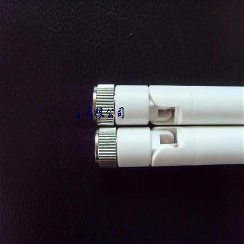 1Pc 6db Witte Routing Sma Hoofd Plastic Opvouwbare Wifi Omnidirectionele Antenne Met Hoge Versterking