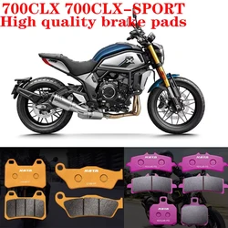 For CF 700CLX 700CLX-SPORT Motorcycle 700CLX 700CLX-SPORT brake pads Brake disc leather accessories, high quality