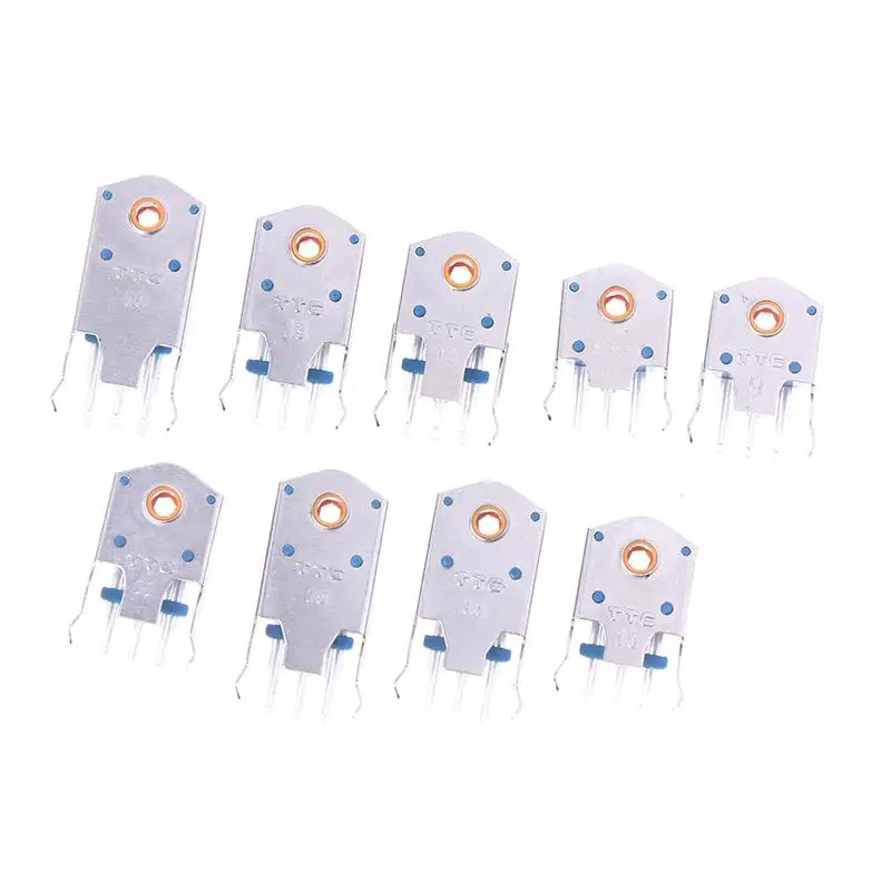 Decodificatore antipolvere TTC 8/9/10/11/12/13/14/15/16mm Rotary Mouse Roll Silver Wheel Encoder Foro da 1,74 mm 20-40 g per mouse PC