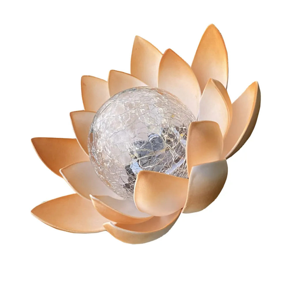 

Outdoor Solar Lights Decorative Pathway Multifunctional Lamp Flower Ground Deck