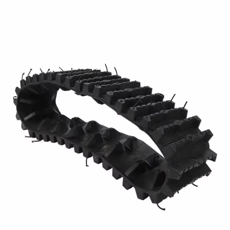 Hot Sale Rubber Tracks Increased Traction Wheel Tire Track for ATV UTV Track Electric Snowmobile Snow Blower Go Kart