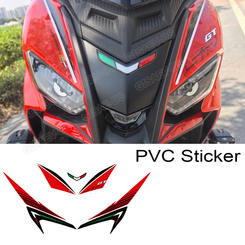 

For Aprilia SR GT 125 Sport Replica 200 Motorcycle Gas Fuel Oil Tank Pad Protector Stickers Knee Body Fairing Cover Decals ﻿