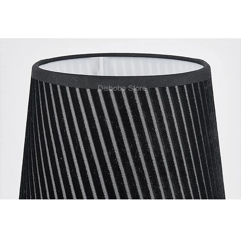 Black and White Living Room Coffee Table Bedroom Night Lamp Design Bedside Lamps Korean Decor Nordic Furniture Indoor Lighting