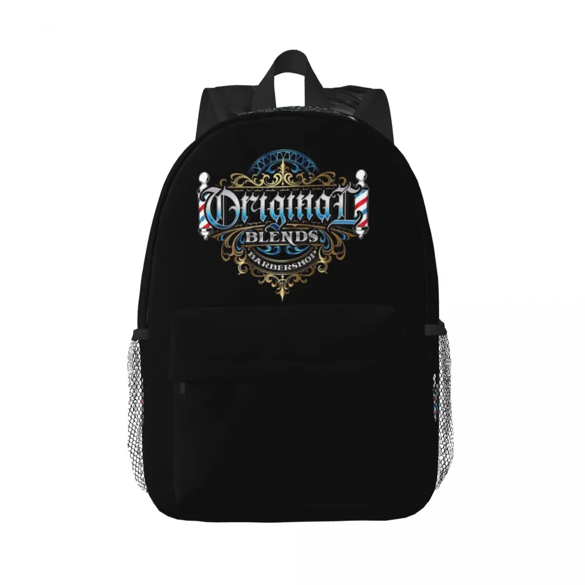 

Retro Barbershop Hairstyle Haircut Backpack Hot Sale Daypack Boys Girls BookBag Shoulder Bags for Men Women Kids School Bag