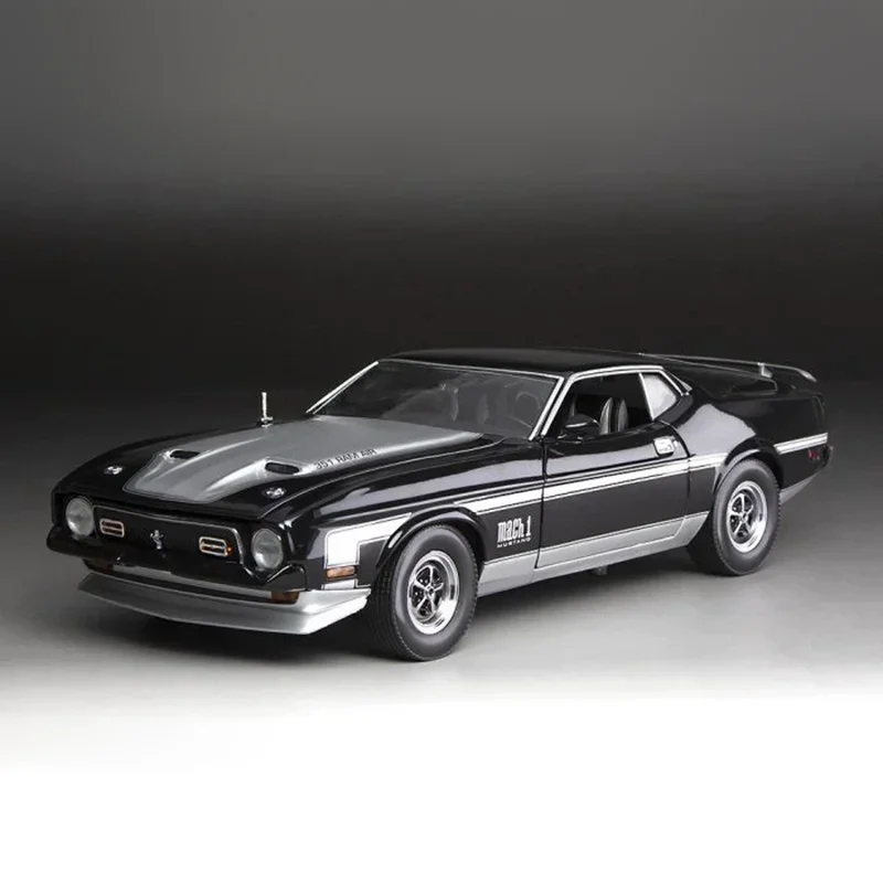 Diecast 1:18 Scale 1971 Ford Mustang Alloy Car Model Toy Collection Ornament Boys Toys 3638# 3639#