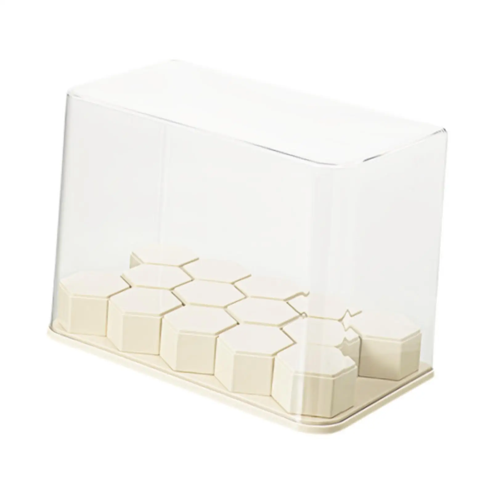 수집품을위한 디스플레이 케이스 인형 보관 상자 빌딩 블록이있는 소형 인형 인형 사무실 가정용 디스플레이 스탠드